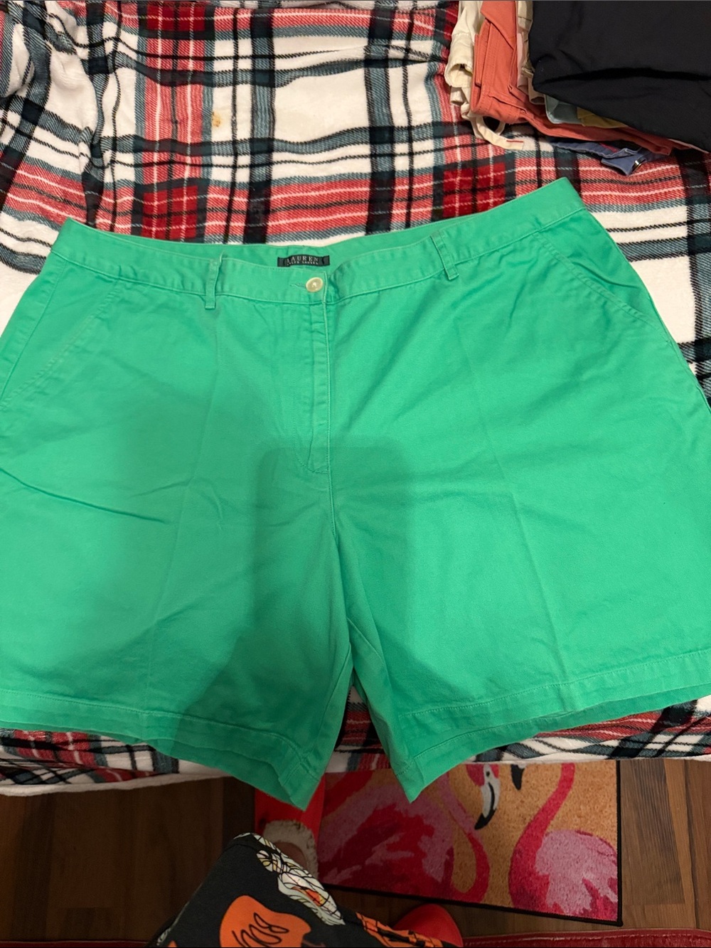 Polo by Ralph Lauren Green Women's Bermuda Shorts